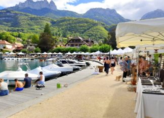 Marché des créateurs lac d'Annecy 2026