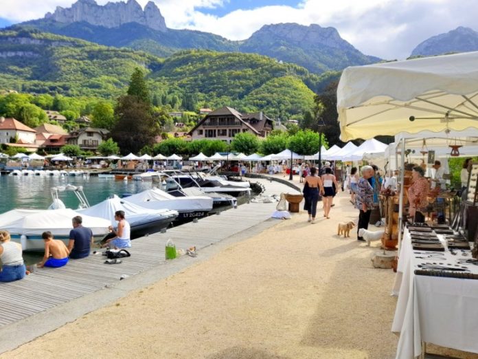 Marché des créateurs lac d'Annecy 2026