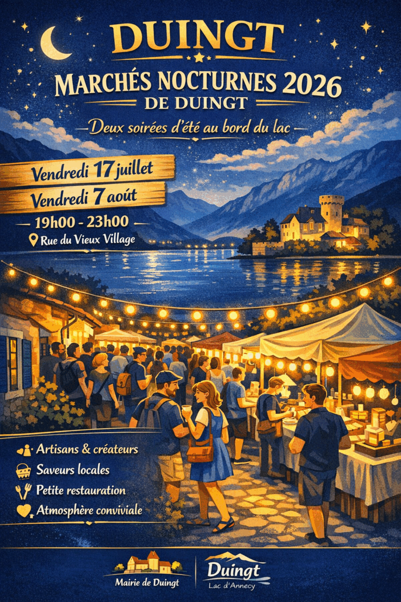 Marché des créateurs Duingt 2026