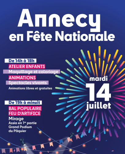 Fête nationale Annecy 2026