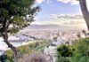 Pont du 11 novembre : 4 destinations de dernière minute à petit prix depuis Genève Vue en hauteur sur la ville de Malaga et la mer méditerranée